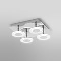 LED taklampe WiFi Orbis Wave dimbar 30x30 cm IP44 forfra