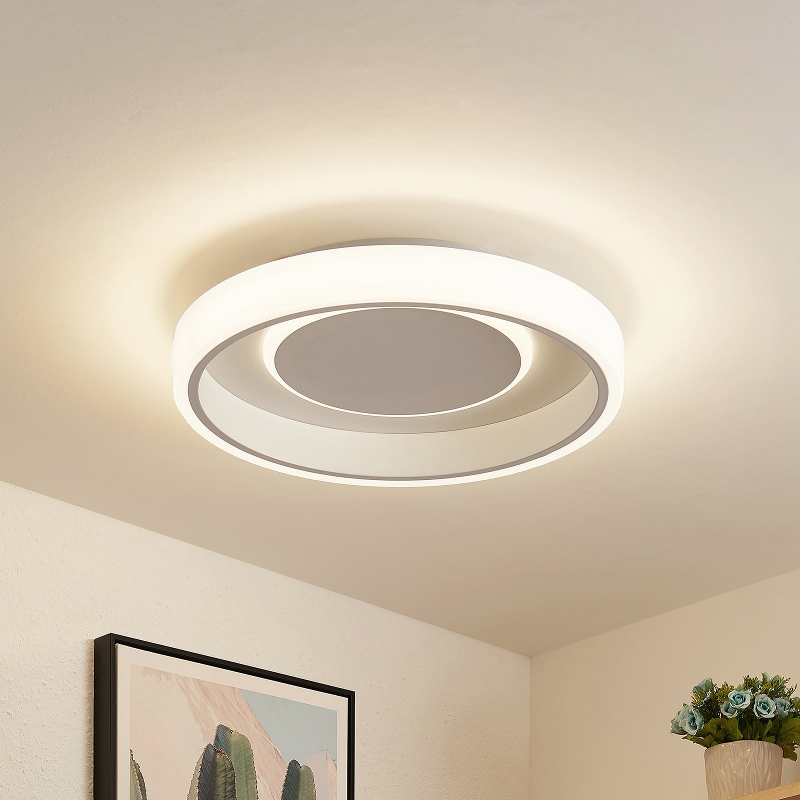 LED taklampe Wikani dimbar RGB CCT fjernkontroll bakside
