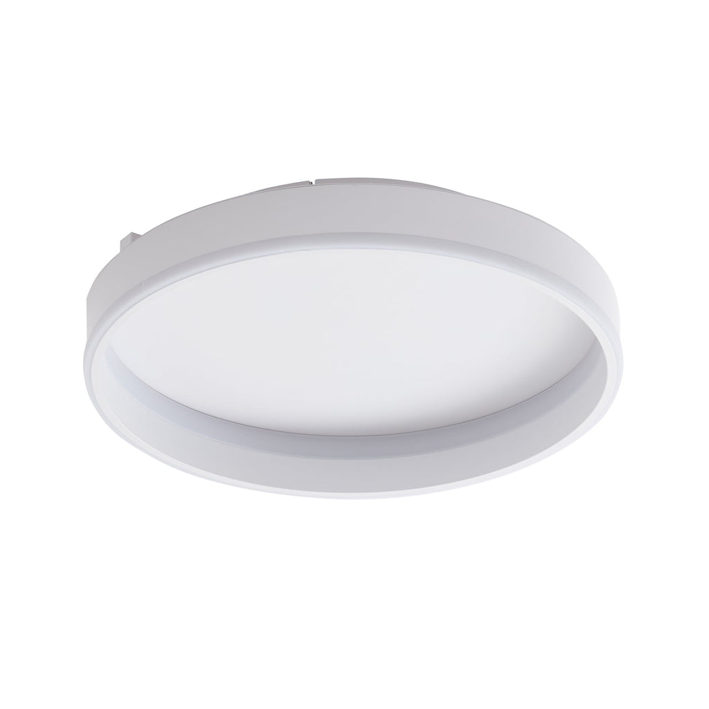 Detalj av LED taklampe Yasmen dimbar hvit metall