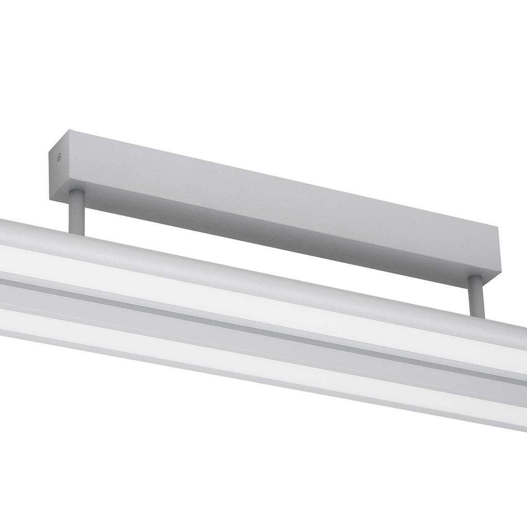 LED taklampe Yuela DALI dimbar hvit 120 cm 45W side