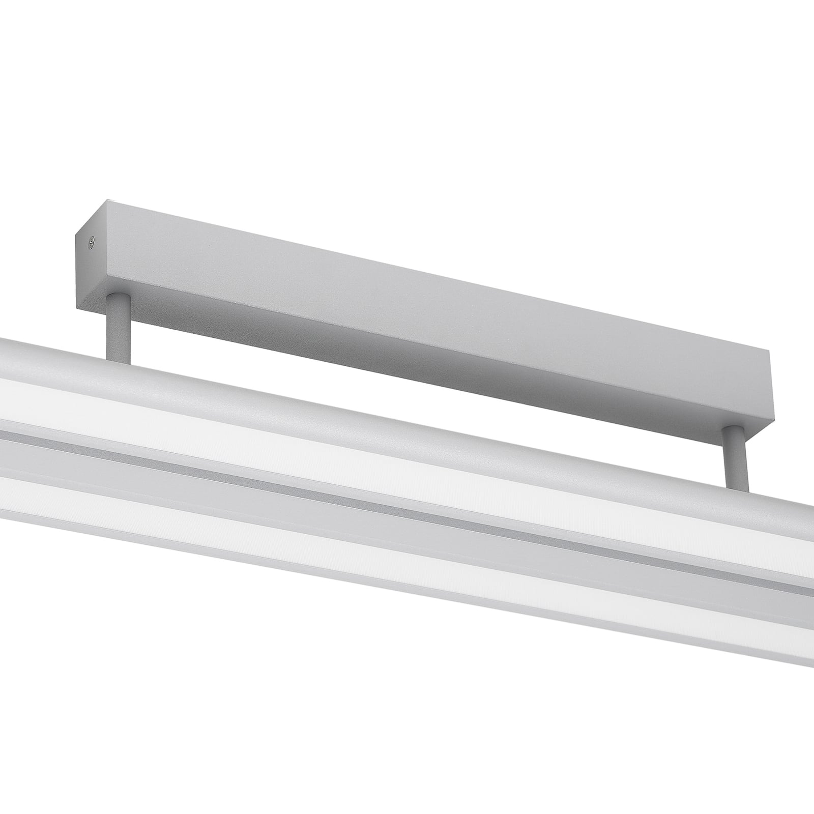 LED taklampe Yuela DALI dimbar hvit 120 cm 45W side