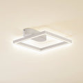 LED taklampe Yulla hvit aluminium forfra