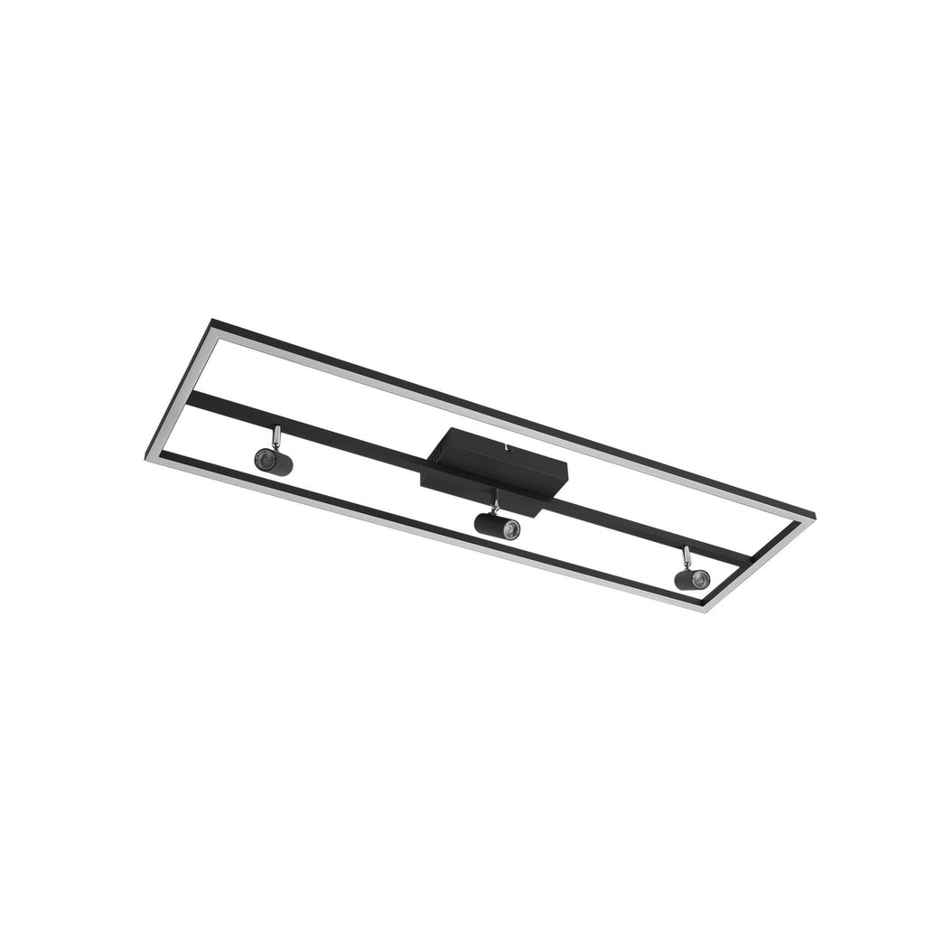 LED taklampe Yvor svingbar montert i rom