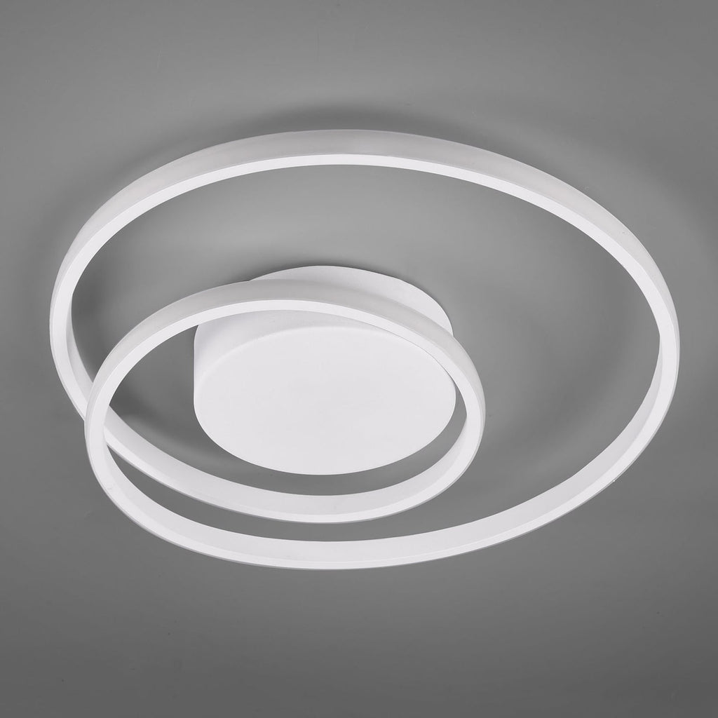 LED taklampe Zibal dimbar hvit matt bakside
