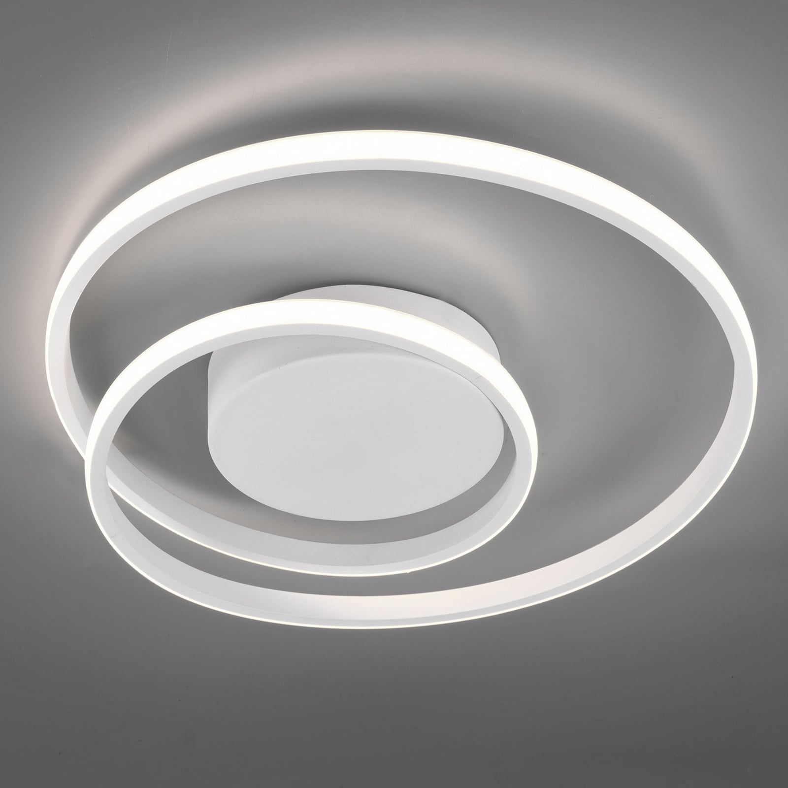 LED taklampe Zibal dimbar hvit matt forfra