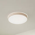 LED taklampe Zylo beige dimbar CCT Ø49 cm 33W forfra