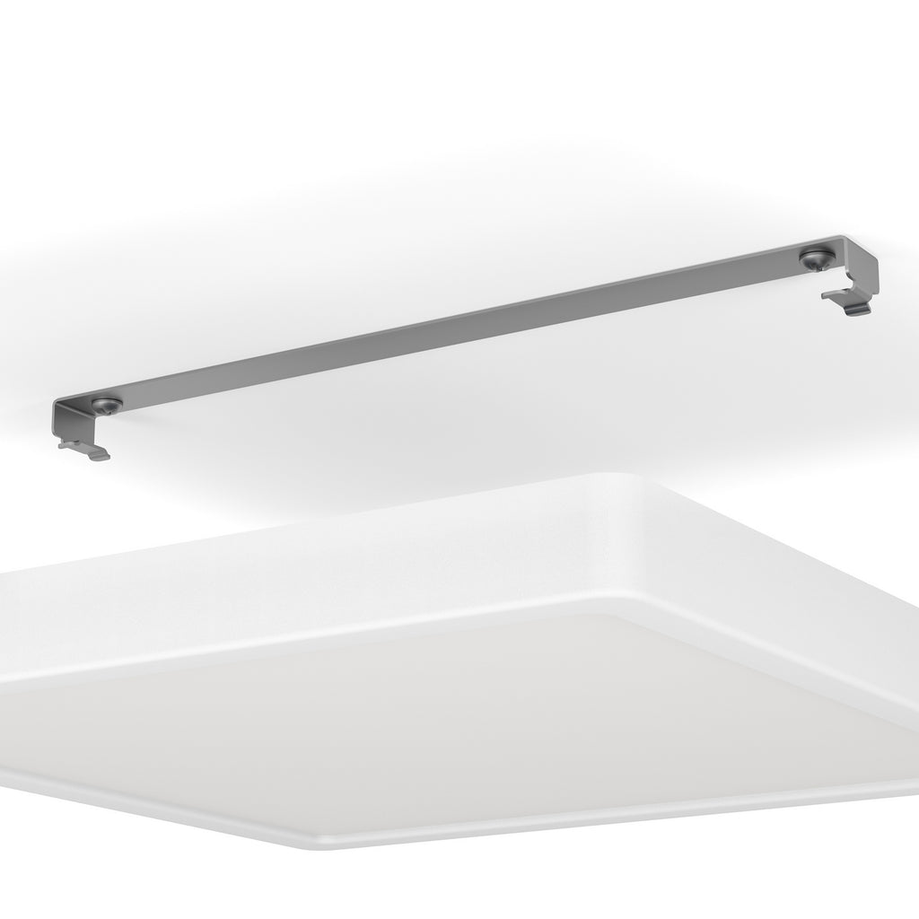 Nærbilde av LED takpanel Fueva 5 hvit