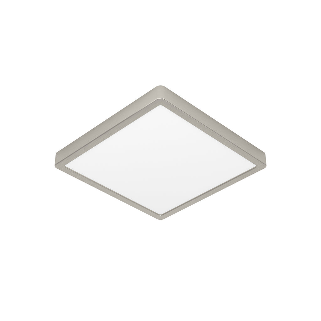 LED takpanel Fueva 5 matt nikkel montert i tak