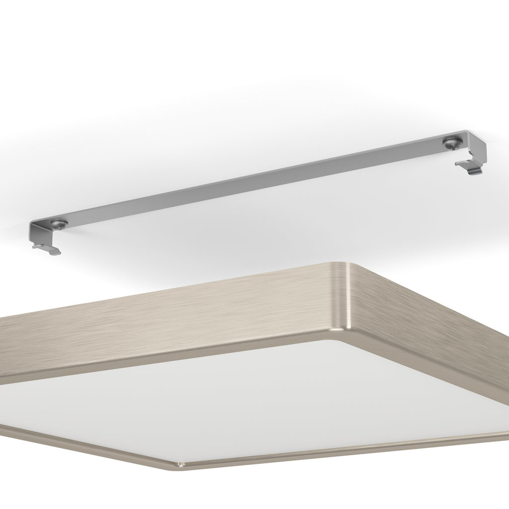 LED takpanel Fueva 5 matt nikkel nærbilde