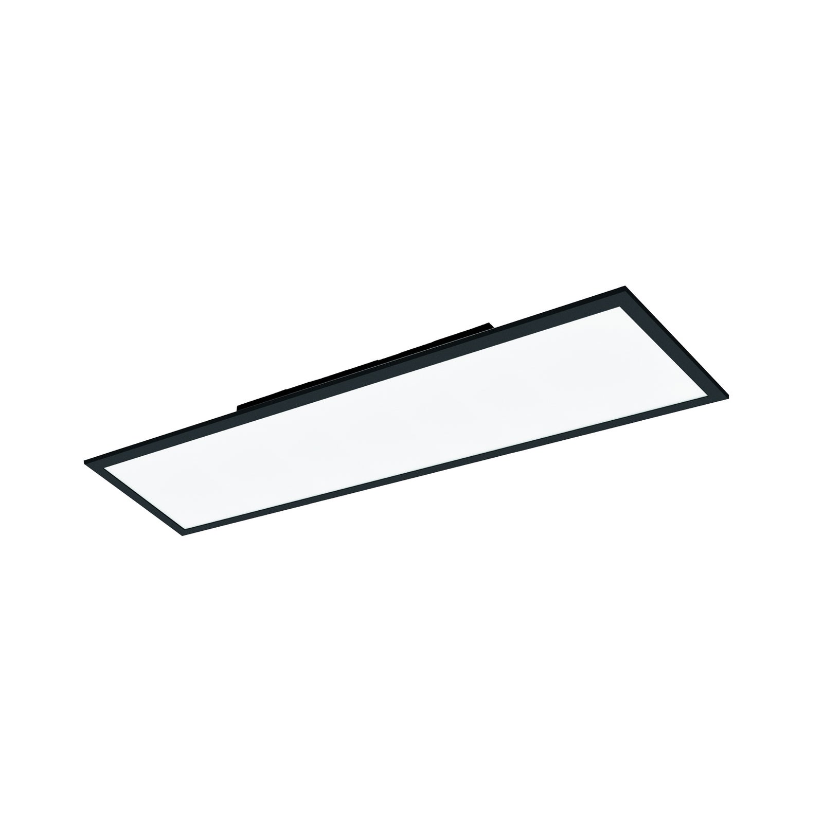 LED takpanel Salobrena-Z 120x30 cm svart dimbar CCT montert i tak
