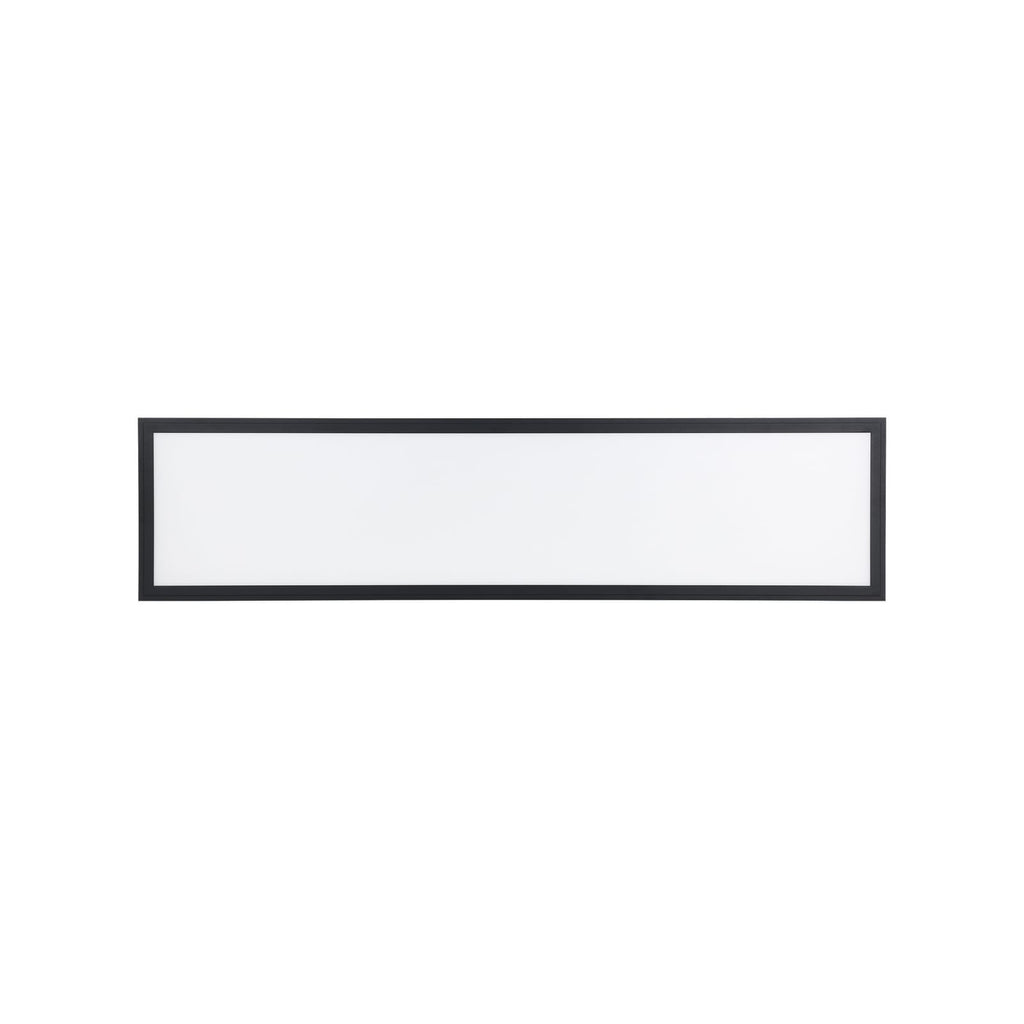 LED takpanel Salobrena-Z 120x30 cm svart dimbar CCT nærbilde