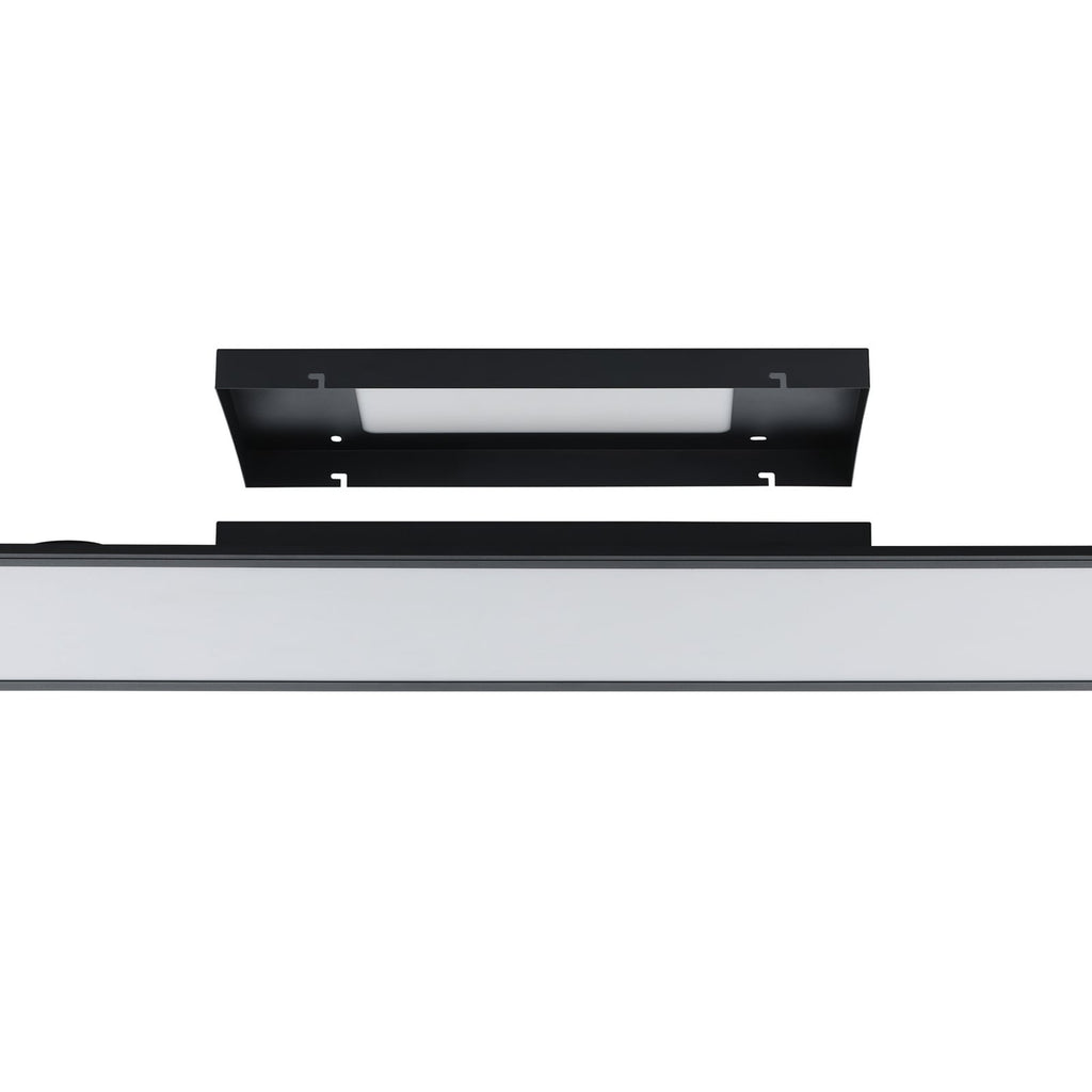 LED takpanel Salobrena-Z 120x30 cm svart dimbar CCT appstyring