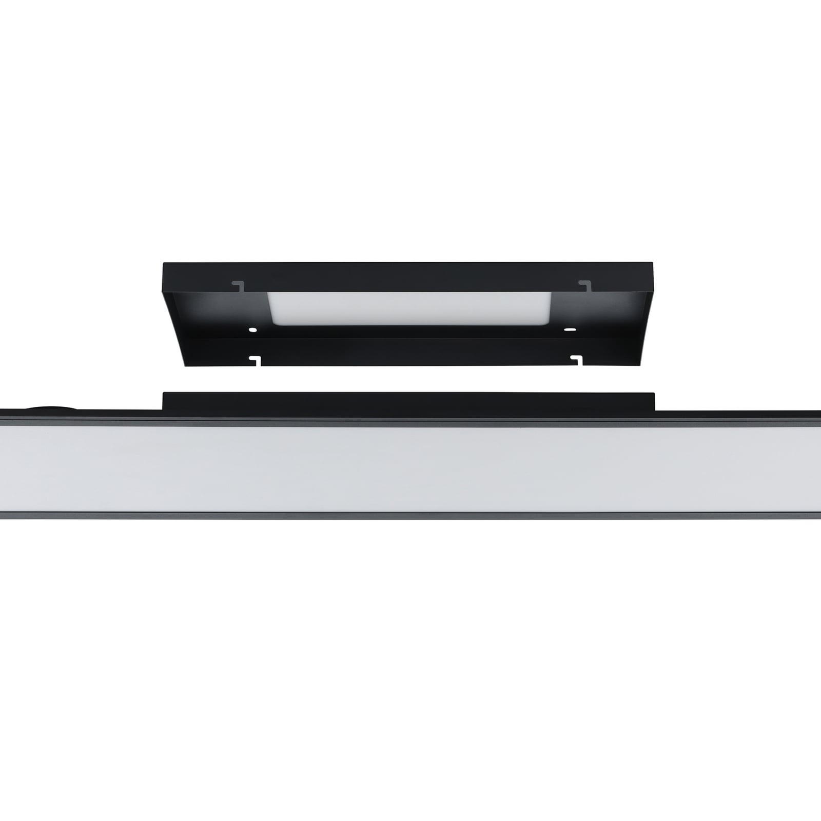 LED takpanel Salobrena-Z 120x30 cm svart dimbar CCT appstyring