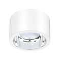 LED takspot ALG54 rund hvit 13W IP54 dimbar Ø21 cm forfra