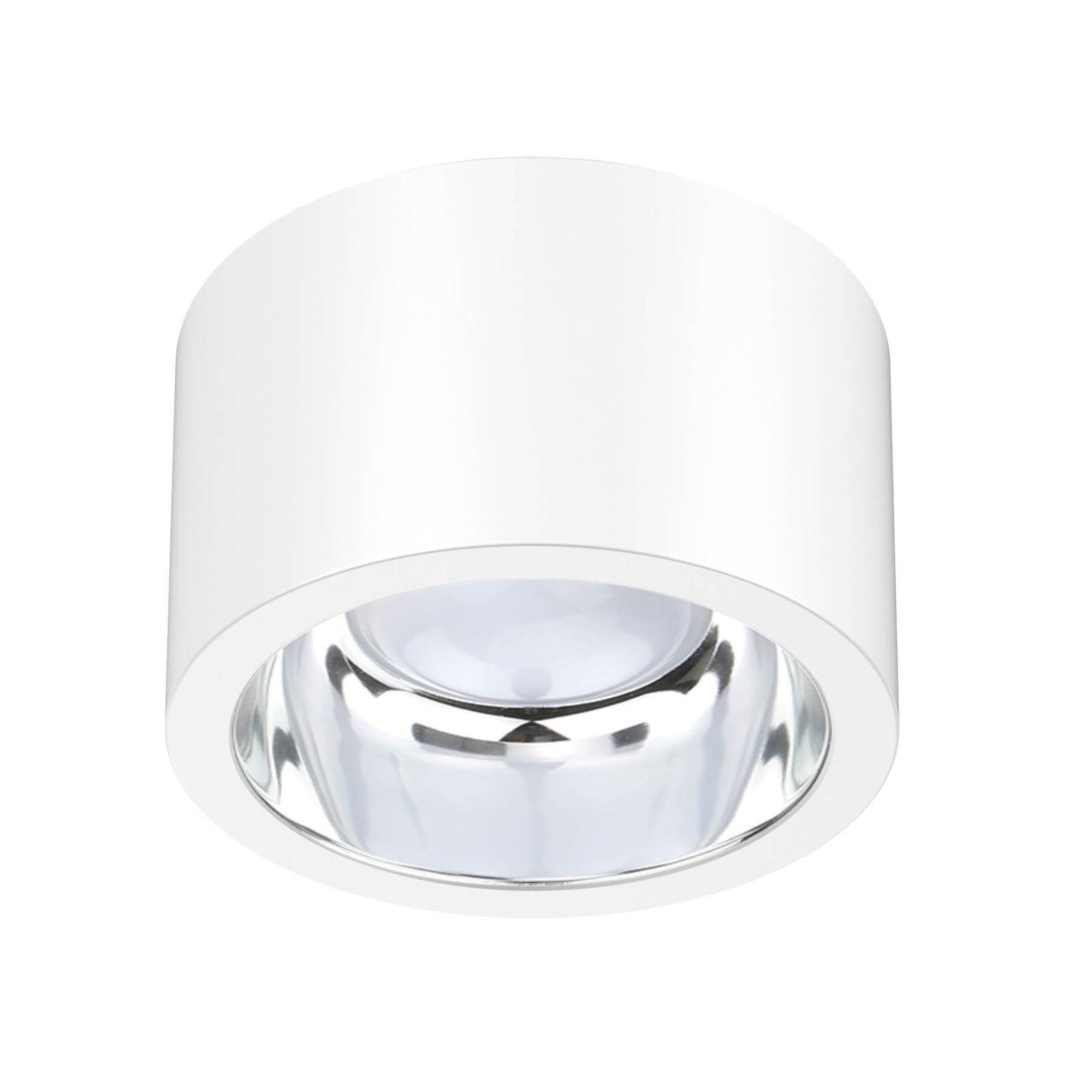 LED takspot ALG54 rund hvit 13W IP54 dimbar Ø21 cm forfra
