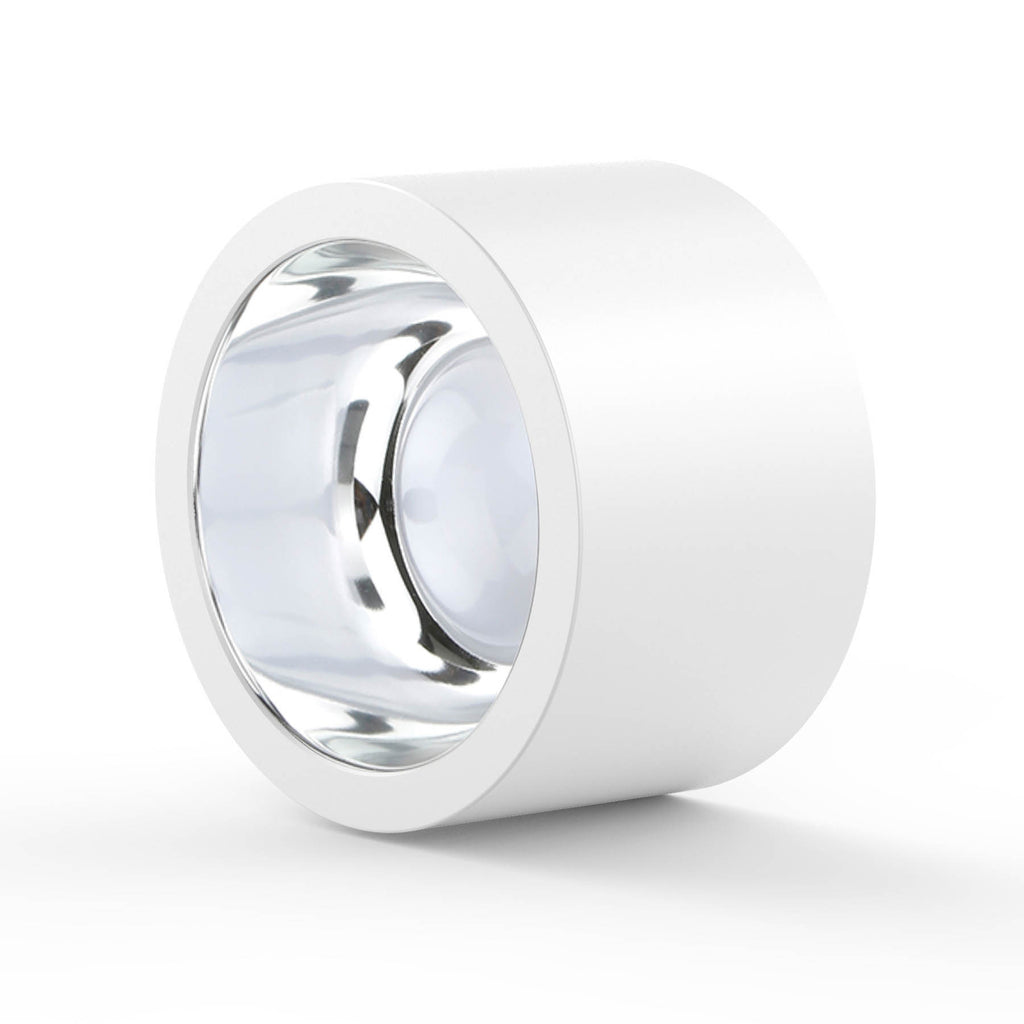 LED takspot ALG54 rund hvit 13W IP54 dimbar Ø21 cm bakside