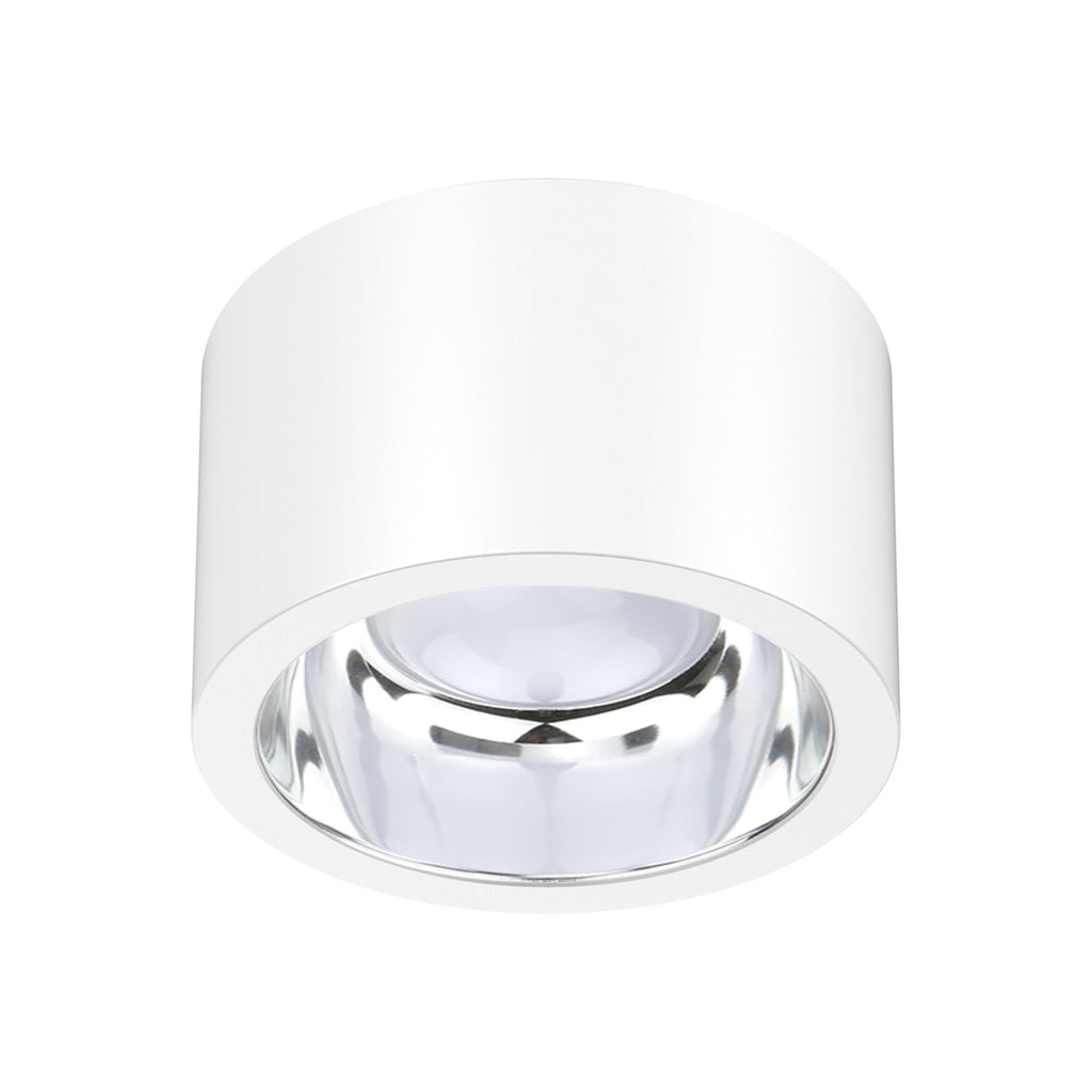 LED takspot ALG54 rund hvit 13W IP54 dimbar Ø21 cm nærbilde