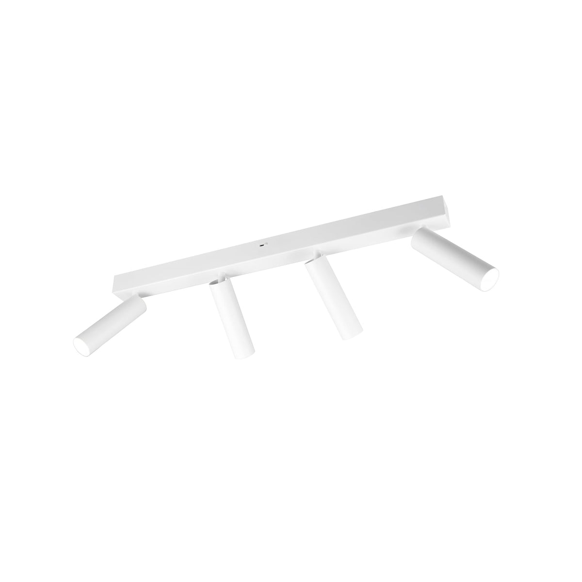 LED takspot Ambala 4-lys hvit metall CCT dimbar 65 cm bakside