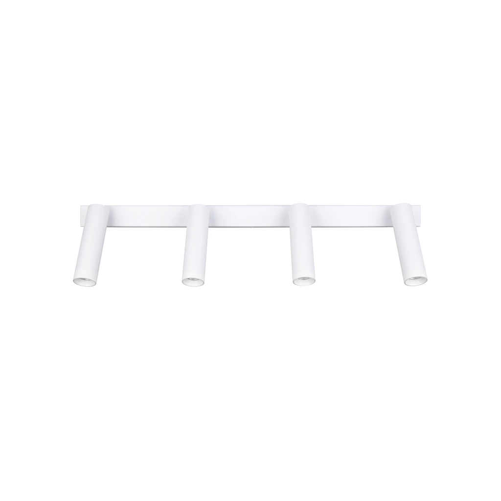 Montert LED takspot Ambala 4-lys hvit metall CCT dimbar 65 cm i rom
