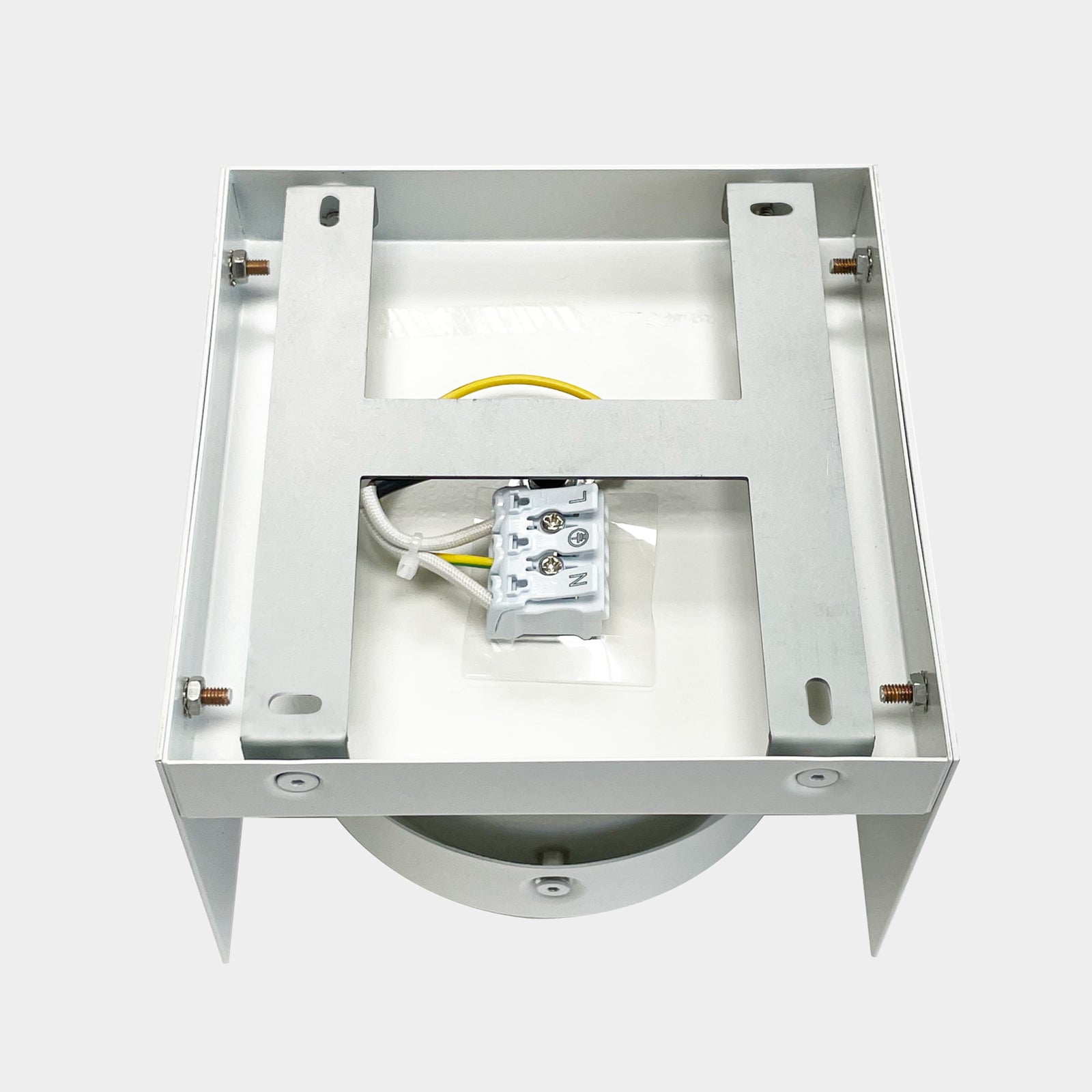 Detalj av LED takspot Cardano 1-lys hvit stål dimbar GX53