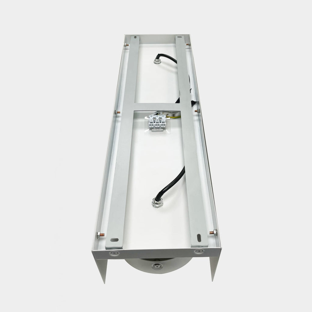 LED takspot Cardano 2-lys dimbar hvit stål GX53 detalj av lampe