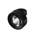 LED takspot Clippo Optic dimbar svart Ø12 cm dim-to-warm forfra
