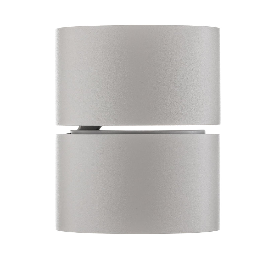 LED takspot Clippo S dimbar hvit aluminium Ø7,5 cm montert i tak
