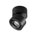 LED takspot Clippo svart svingbar 14W 3000K Ø10 cm forfra