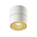 LED takspot Clippo svingbar hvit/gull 14W 2700K dimbar forfra
