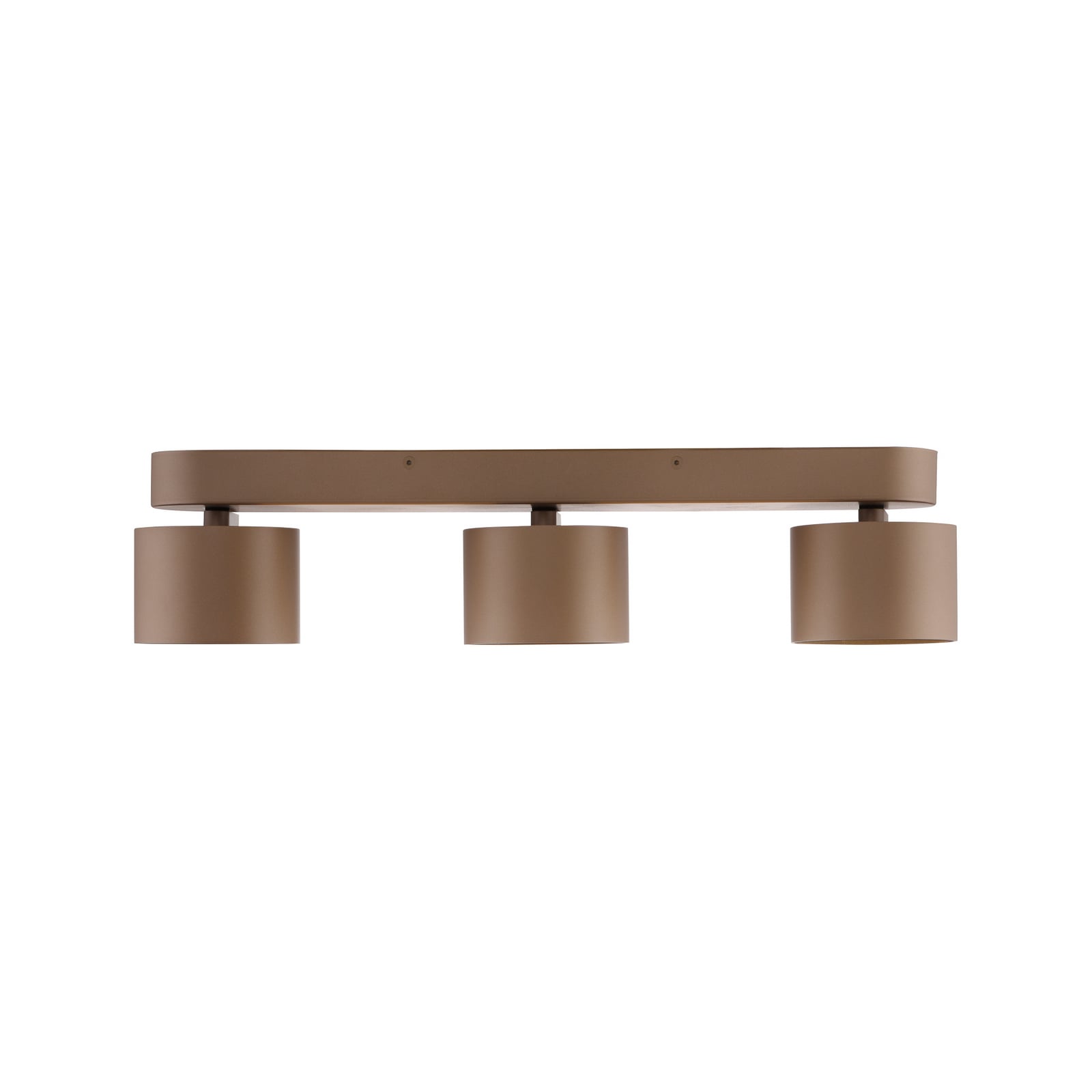 LED takspot Cup 3-lys dimbar bronsefarget 56 cm side