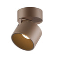 LED takspot Cup dimbar bronse Ø9,5 cm 13W varmhvit forfra