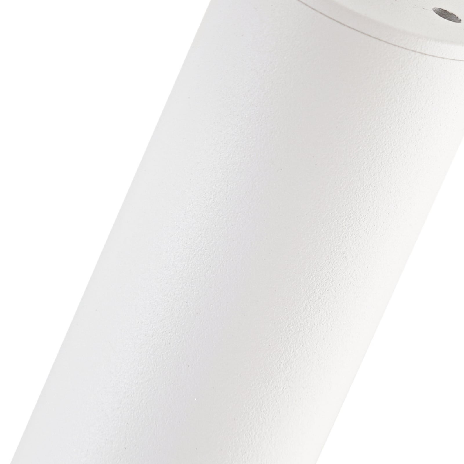 LED takspot Eldrin 6-lys svingbar hvit matt oversikt fra siden