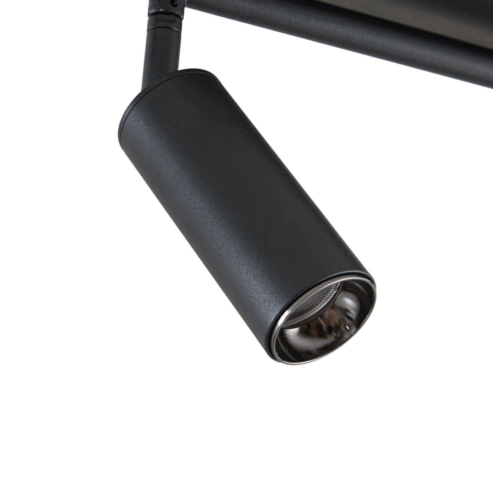 LED takspot Eldrin 6-lys svingbar svart 152 cm - Lindby