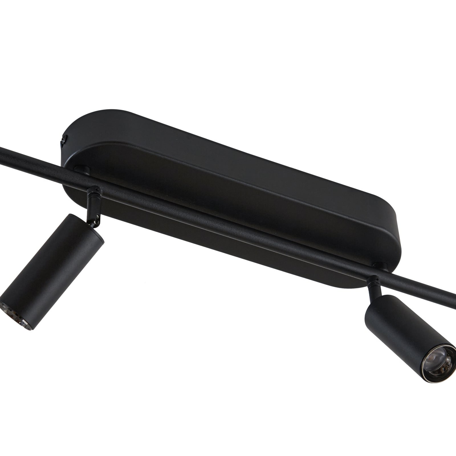 LED takspot Eldrin 6-lys svingbar svart 152 cm - Lindby