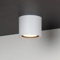 LED takspot Fedler dim-to-warm aluminium Ø12 cm 12W hvit forfra