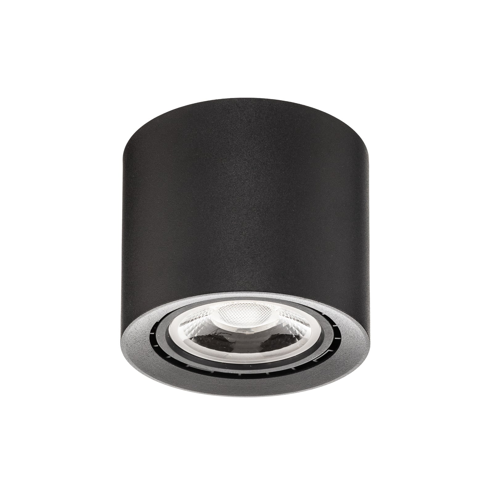 LED takspot Fedler dim-to-warm svart Ø12 cm GU10 - detalj av armatur