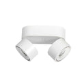 LED takspot Fez 2-lys hvit dimbar svingbar 2700K forfra