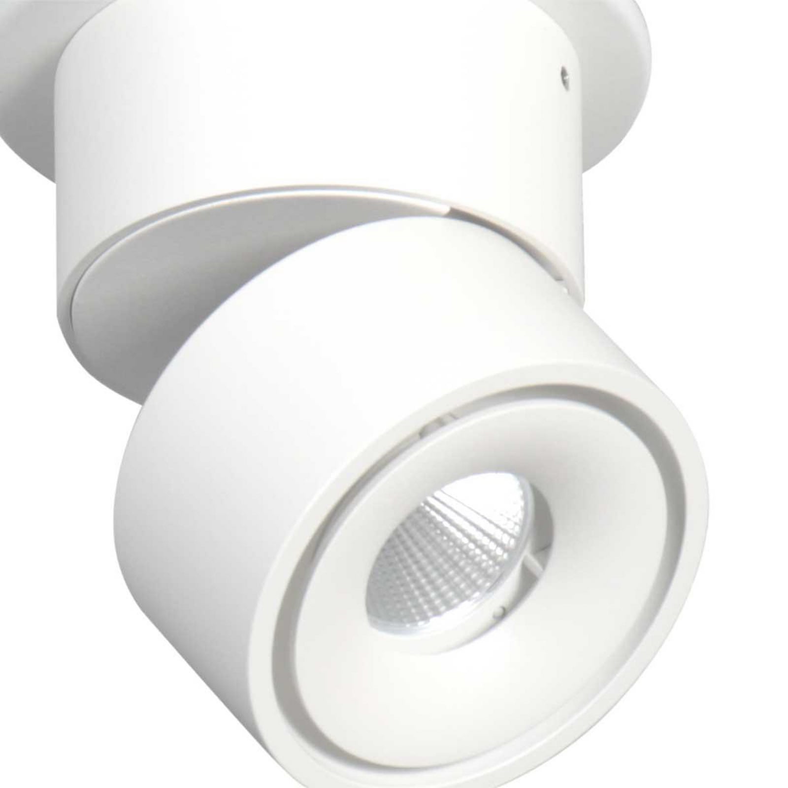 LED takspot Fez svingbar hvit metall 8W dimbar - Steinhauer detalj