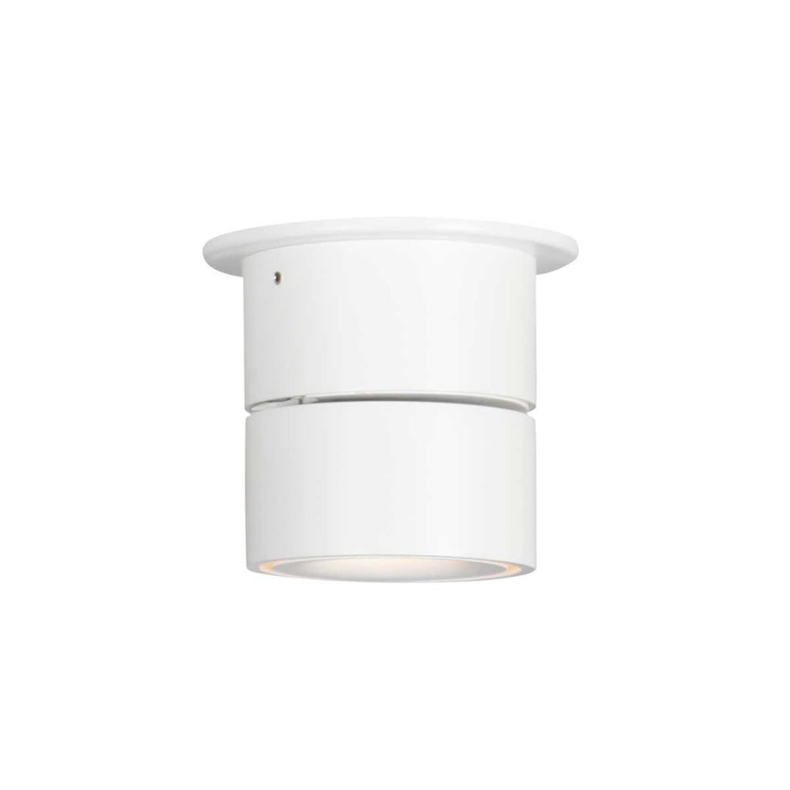 LED takspot Fez svingbar hvit metall 8W dimbar - Steinhauer montert i tak
