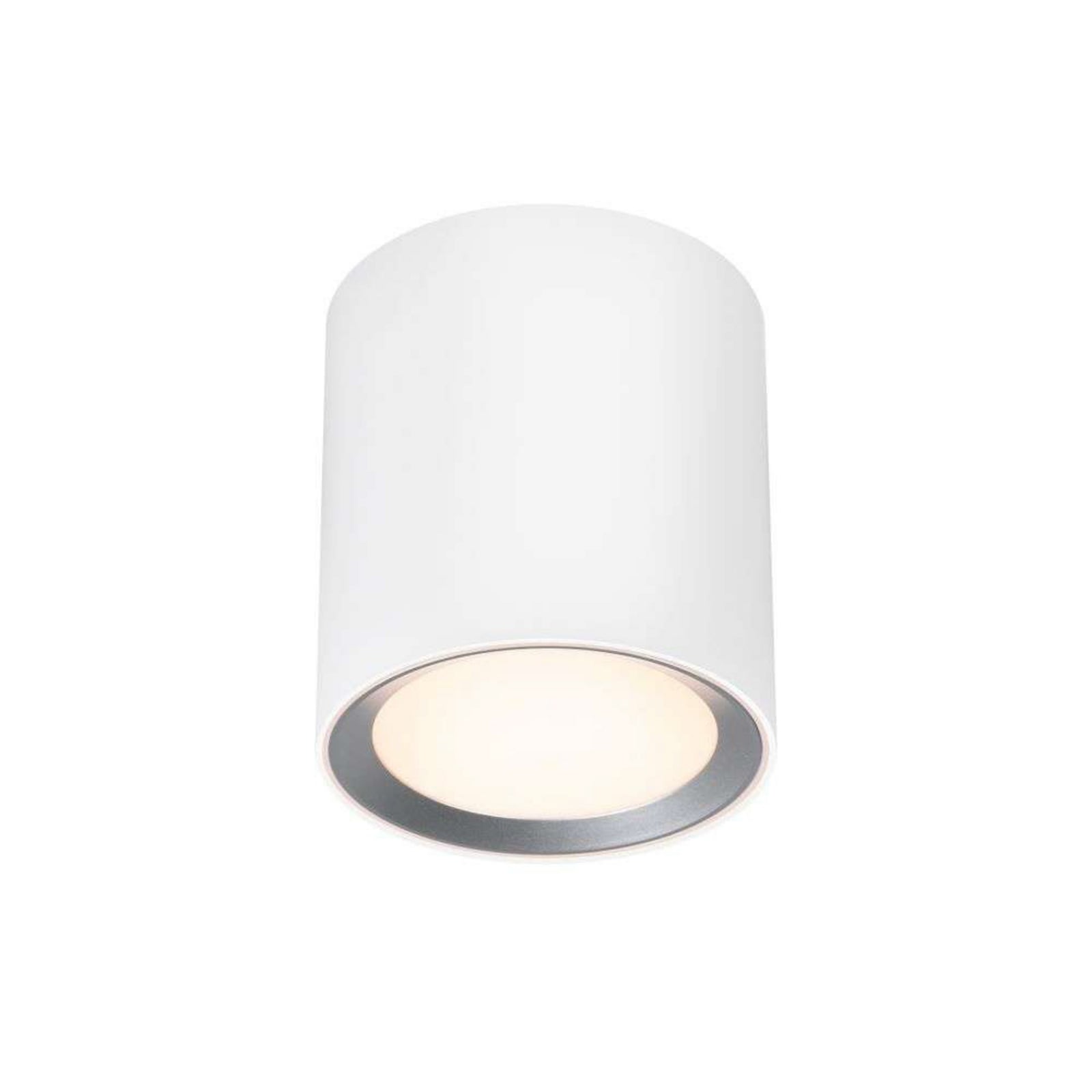 LED takspot Landon Smart dimbar CCT hvit IP44 fra forfra