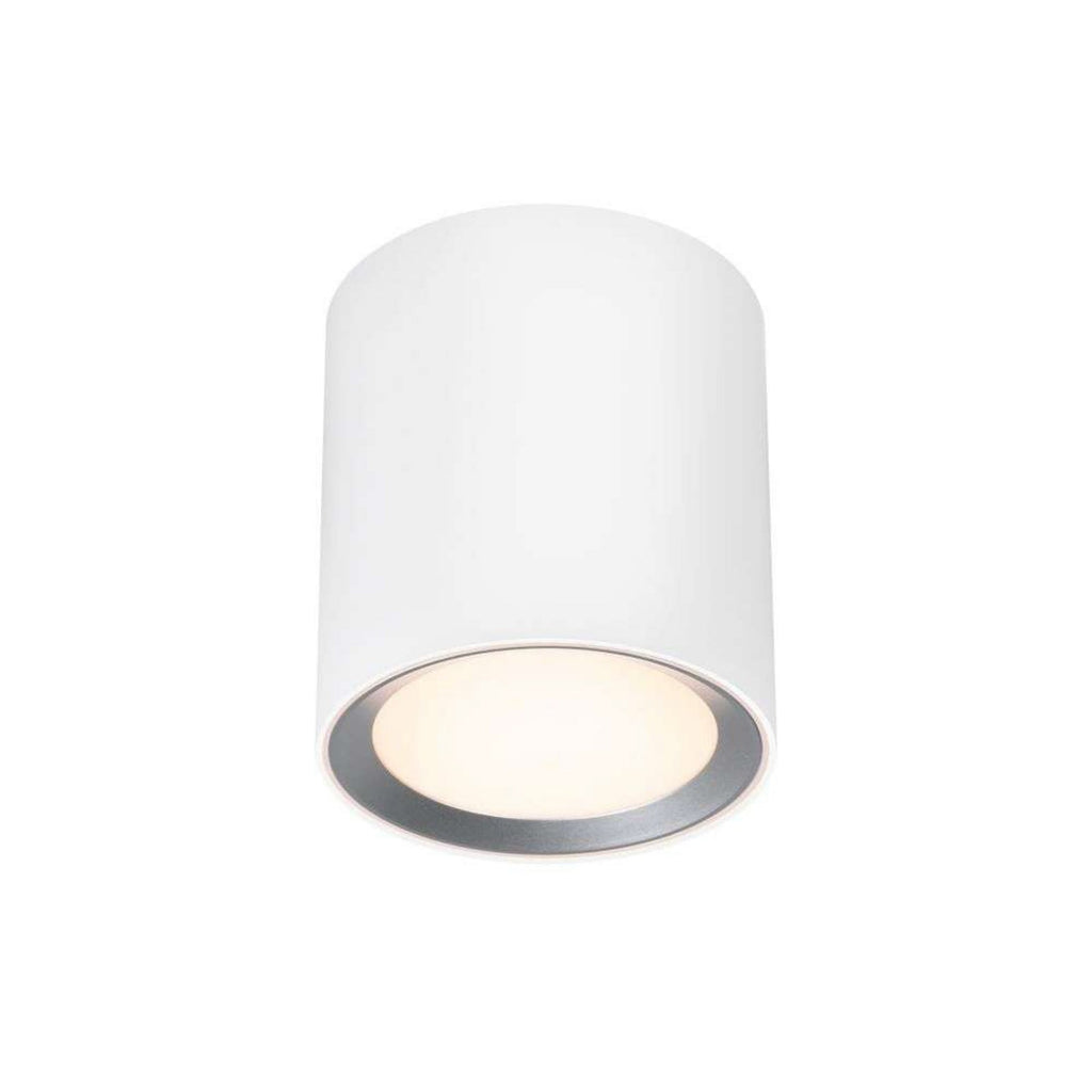 LED takspot Landon Smart dimbar CCT hvit IP44 fra forfra