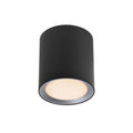 LED takspot Landon Smart dimbar svart forfra
