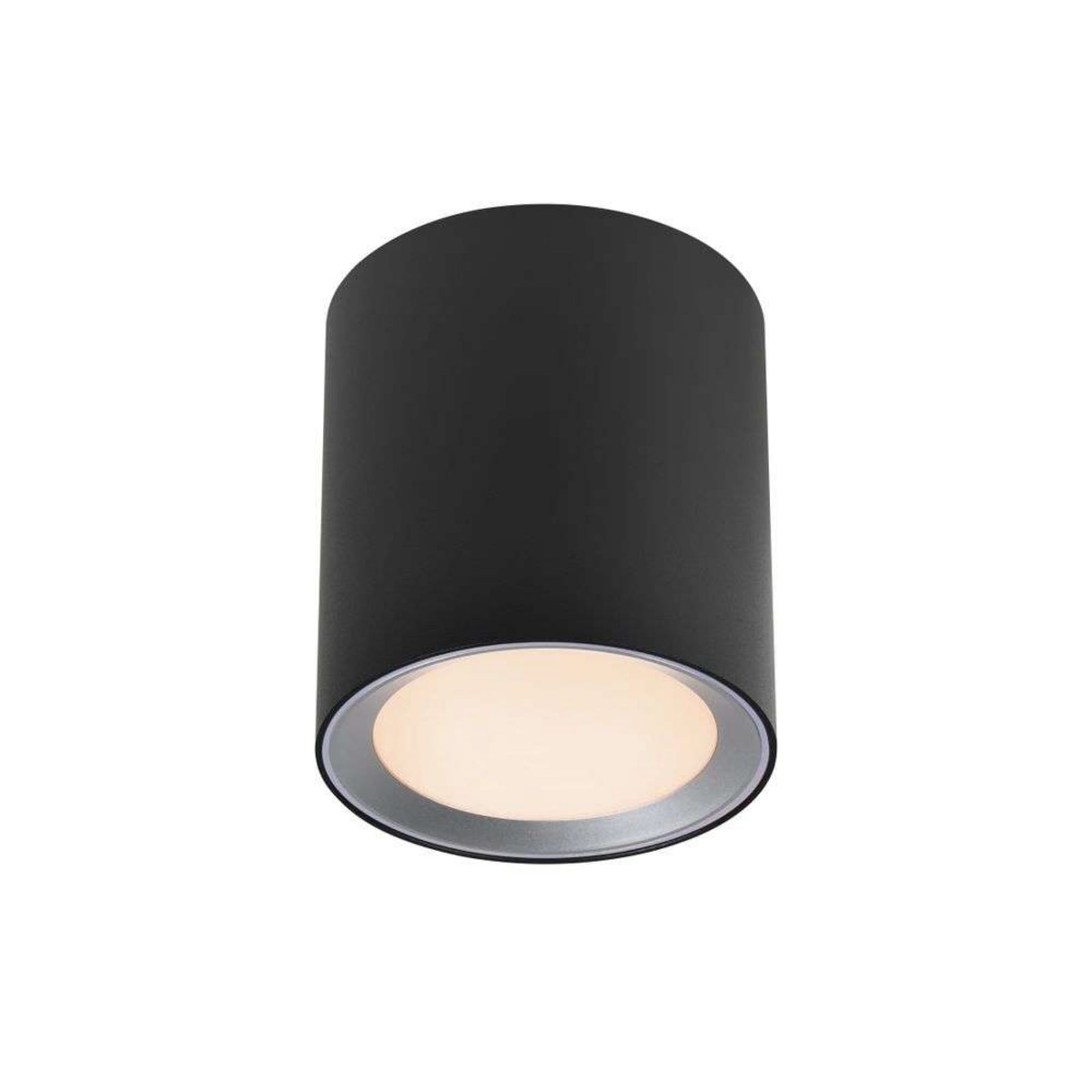 LED takspot Landon Smart dimbar svart forfra