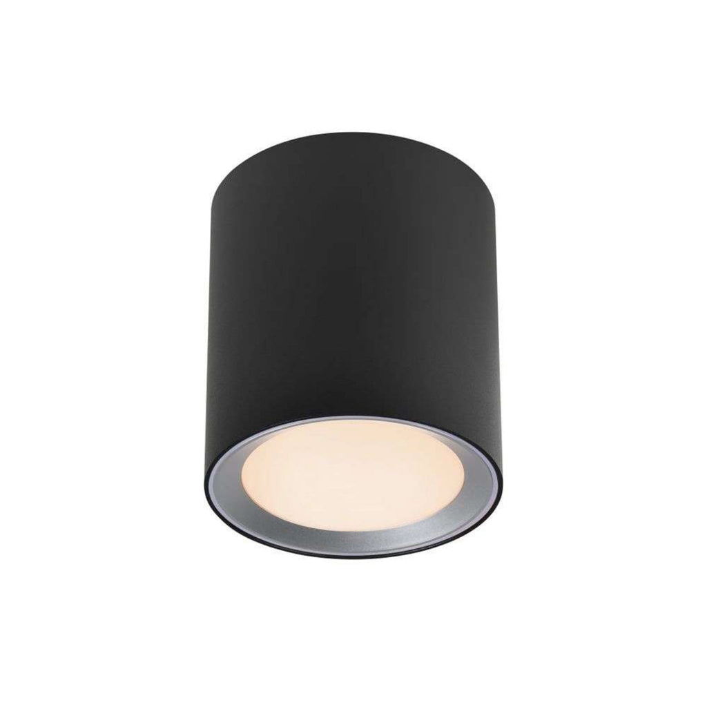 LED takspot Landon Smart dimbar svart forfra
