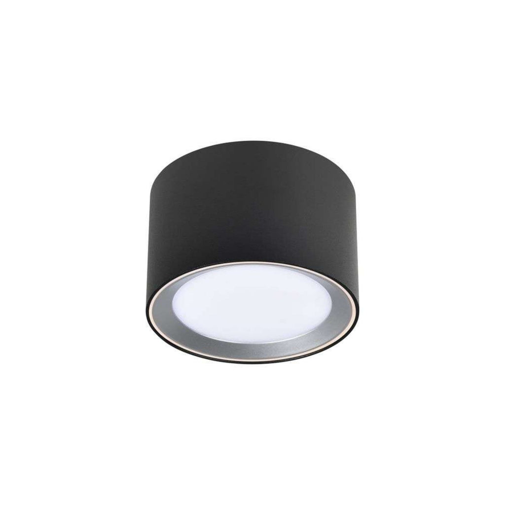 LED takspot Landon Smart dimbar svart Ø12,5 cm detalj