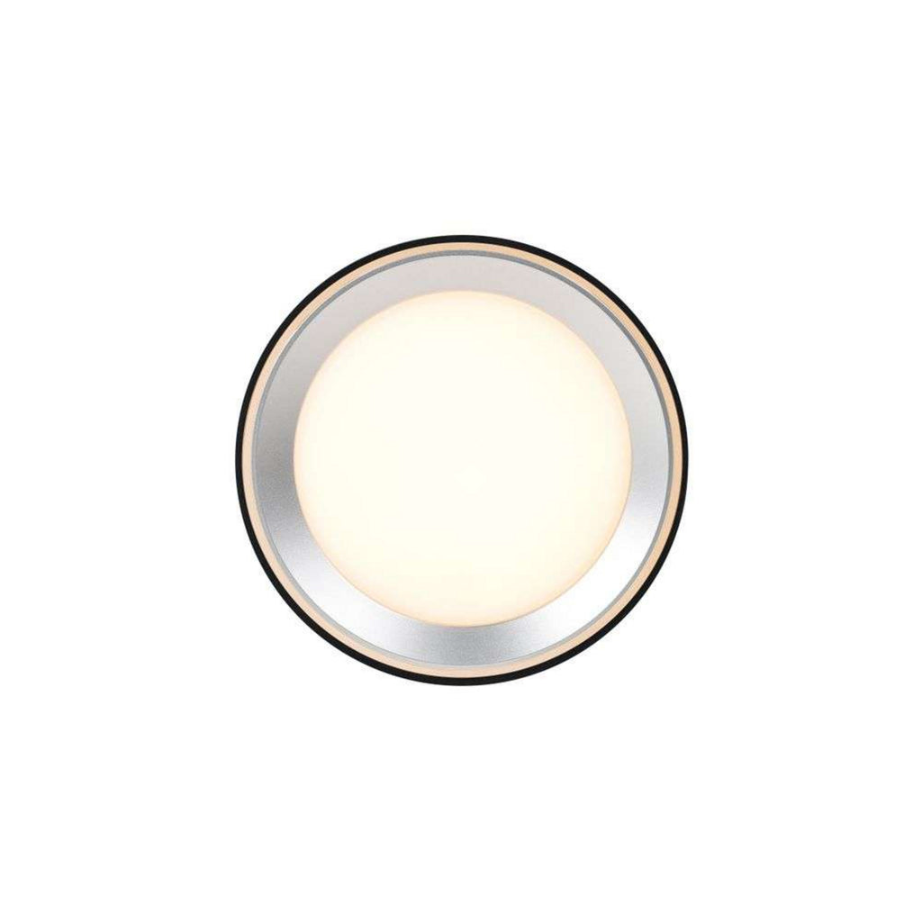 LED takspot Landon Smart dimbar svart Ø12,5 cm montert