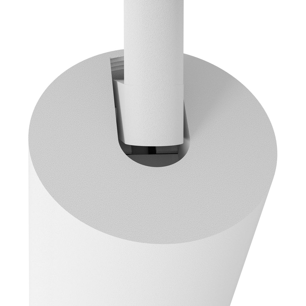 Nærbilde av LED takspot Melitello-Z 4-lys hvit CCT dimbar 68 cm lys