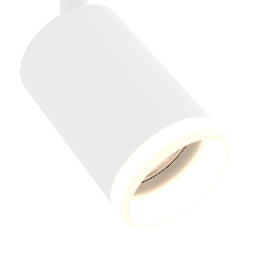 Smartstyring av LED takspot Melitello-Z 4-lys hvit CCT dimbar 68 cm via app