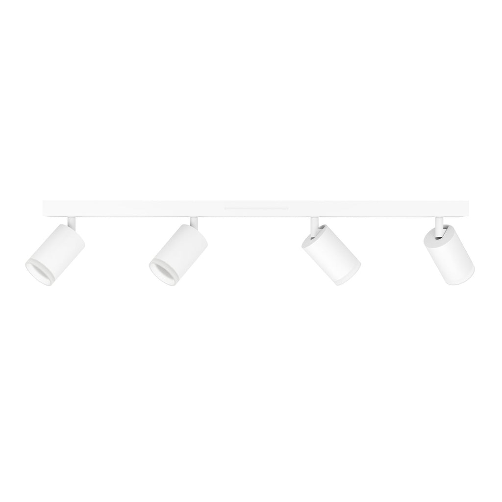 LED takspot Melitello-Z 4-lys hvit CCT dimbar 68 cm detalj av materialer