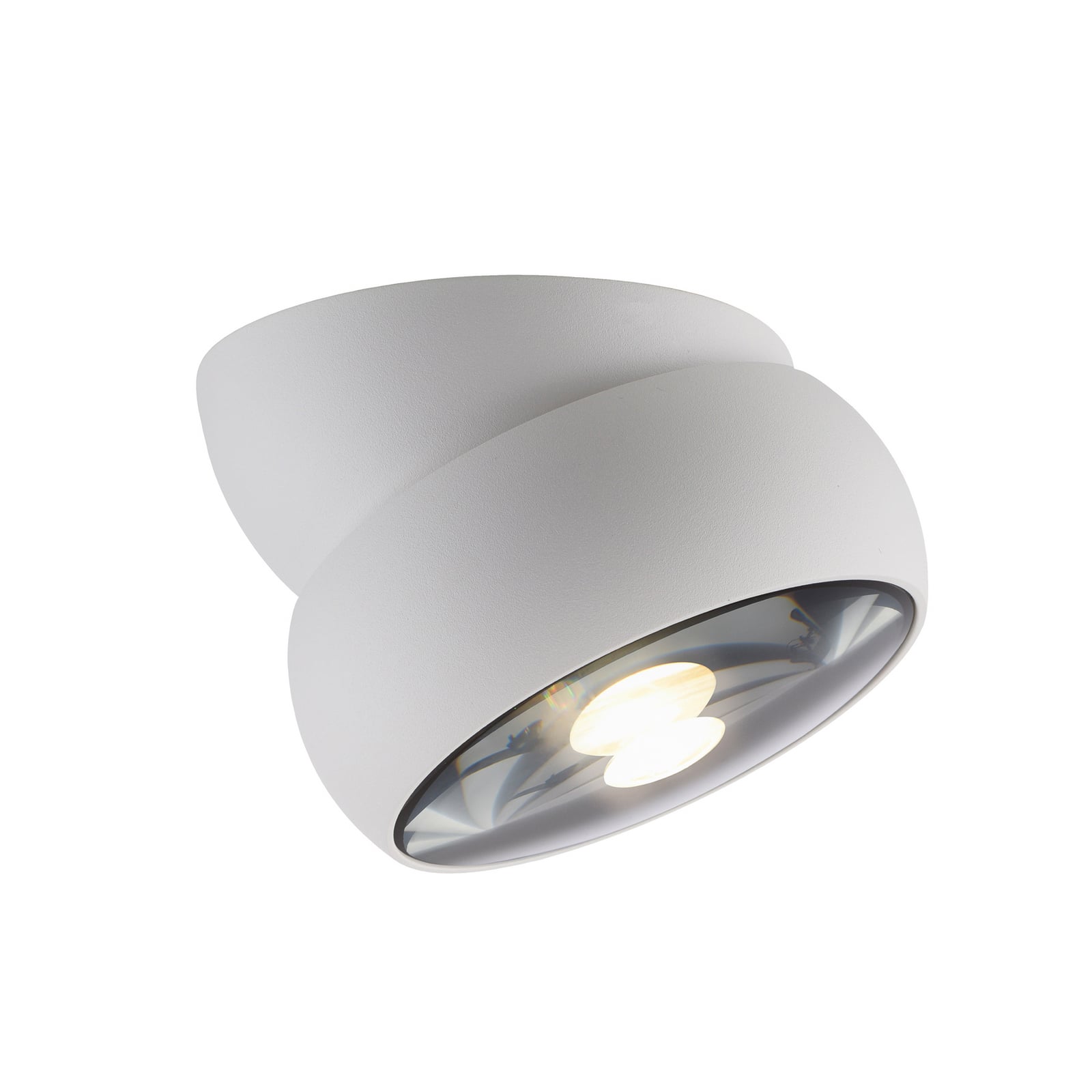 LED takspot Move hvit dimbar svingbar Ø12 cm 12W montert i tak
